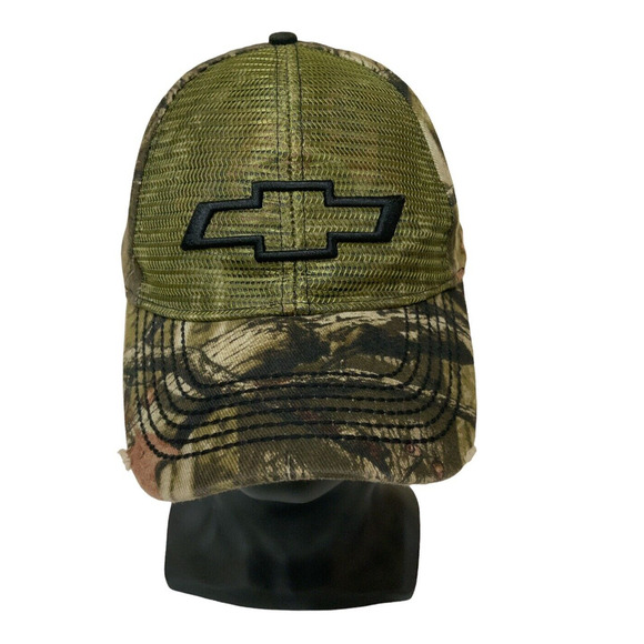Chevrolet Paramount Cap Sz L/XL Perfect Fit Four Way Stretch Technology Camo Hat - Picture 1 of 10